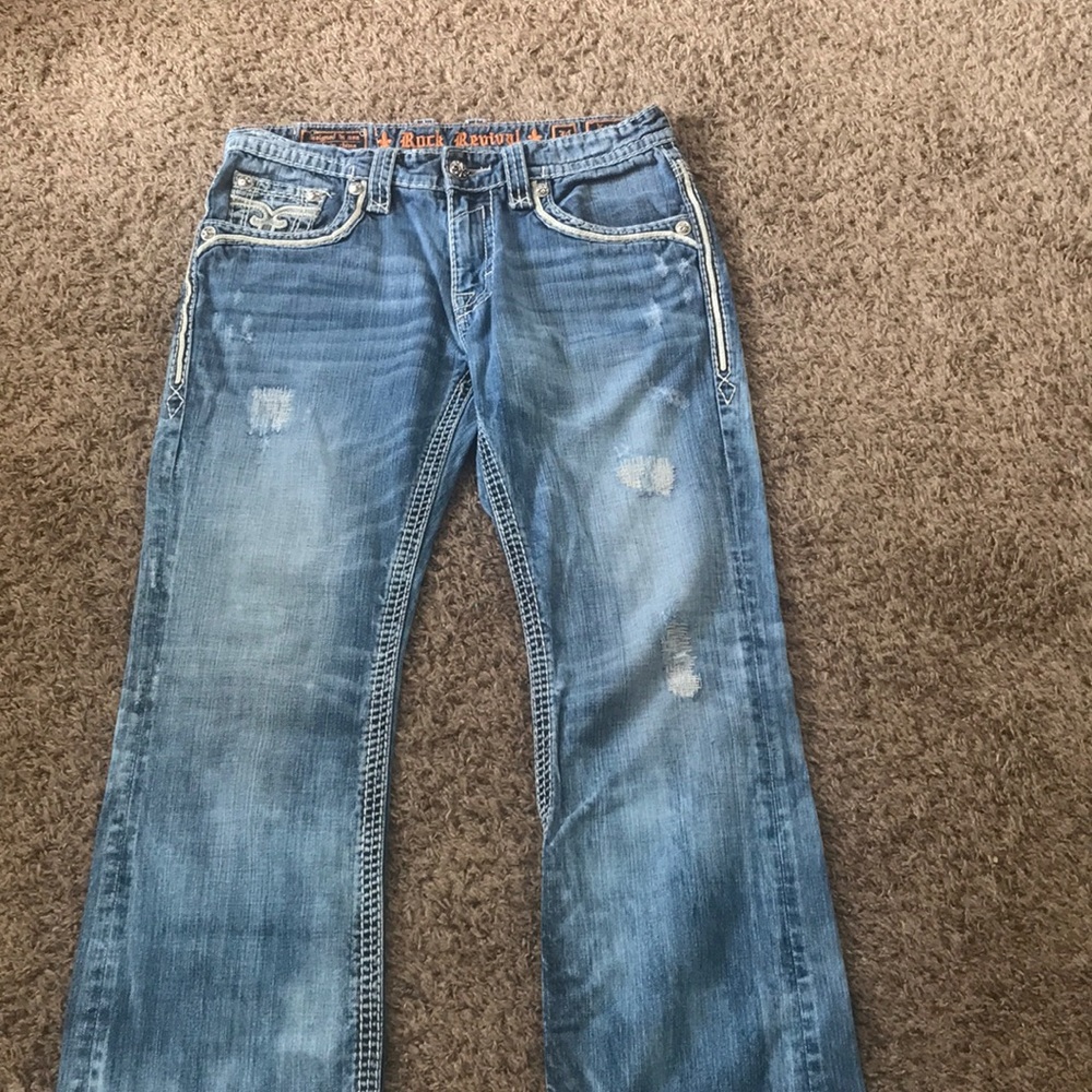 Men’s Rock Revival Jeans